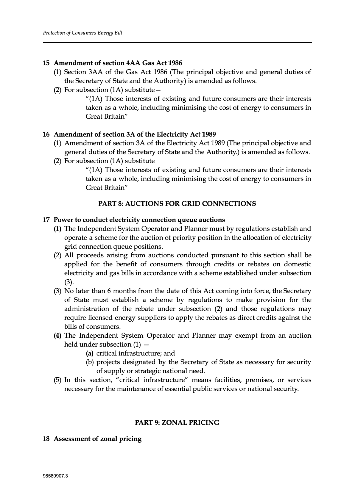 Protection of Bill Payers (Energy) Bill — page 8 of 11