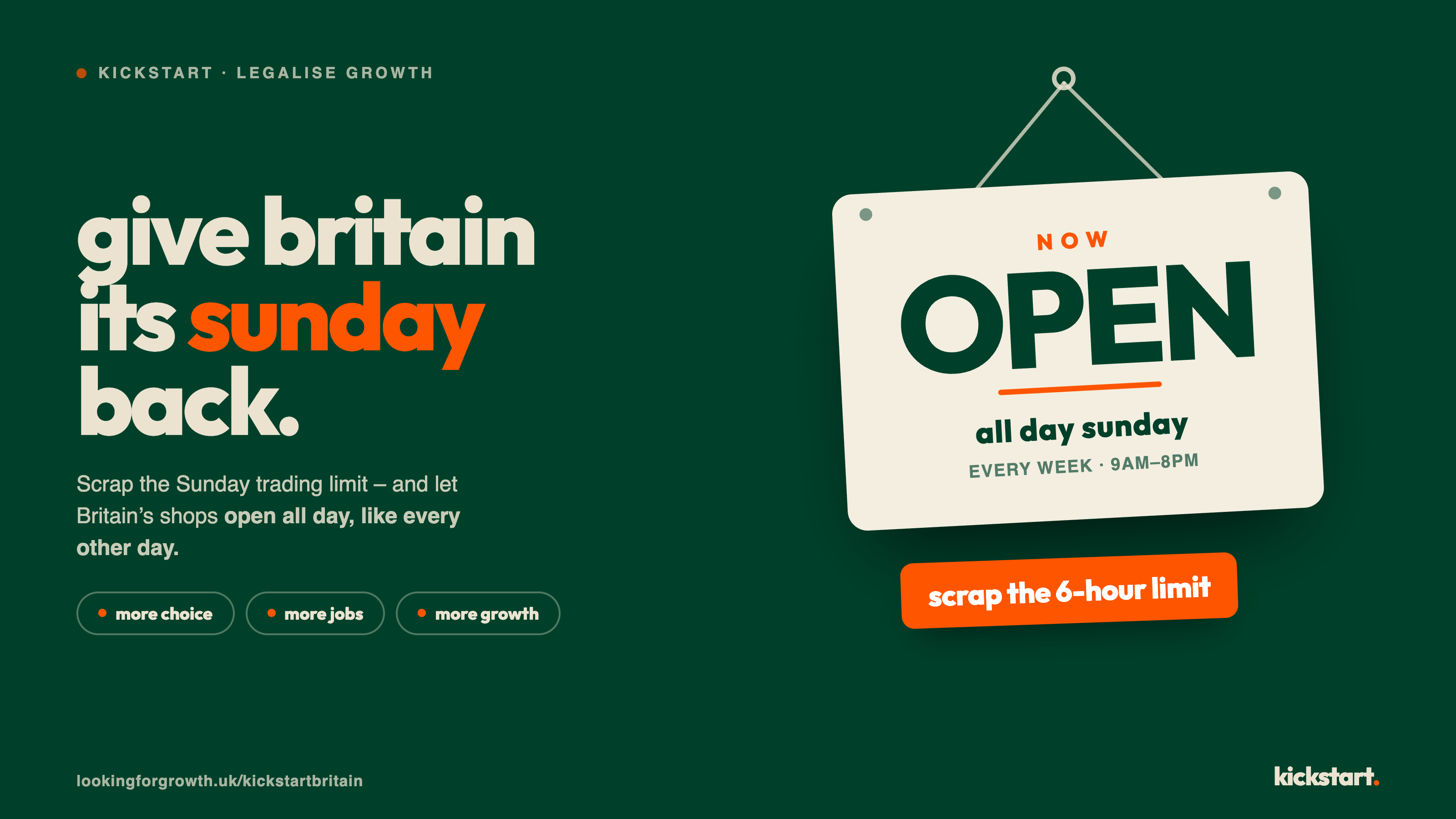 Give Britain its Sunday Back